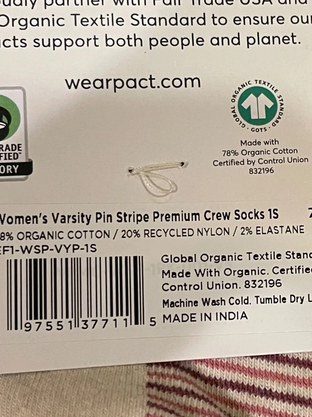 Pact varsity pin